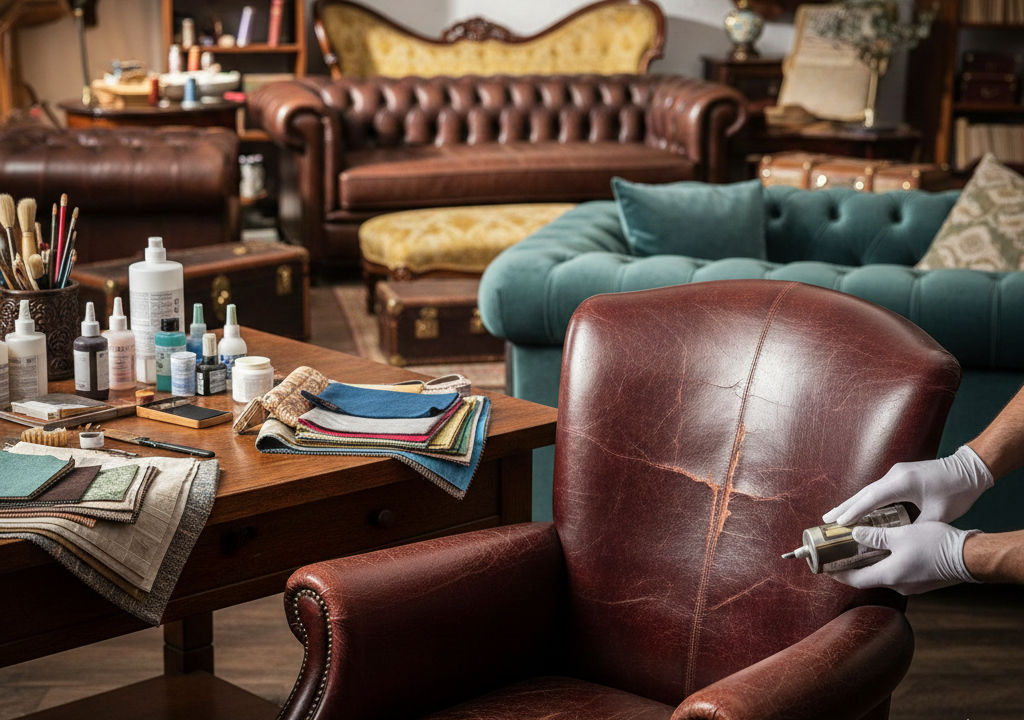 Luxury Leather and Upholstery Restoration Services in Qatar