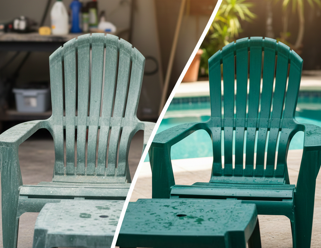 Plastic Furniture Restoration and Surface Renewal in Qatar