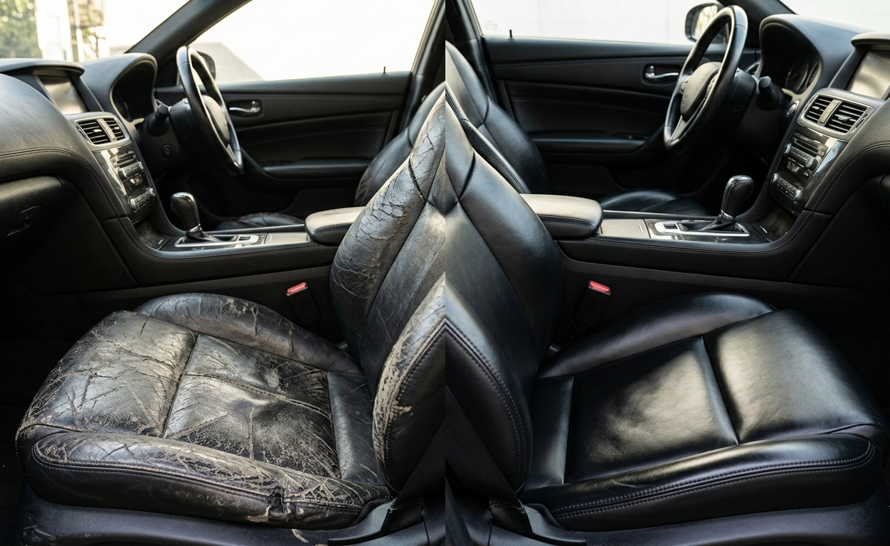 Leather Car Seat Restoration in Qatar: Repair, Recolor, and Protection