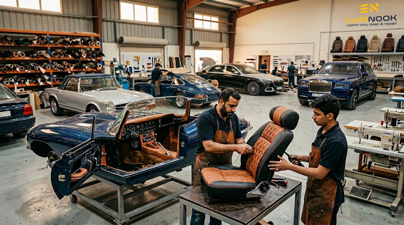 Car seat upholstery